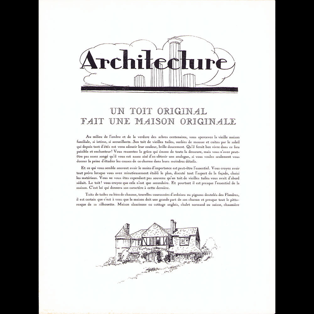 Horizons de France, juin 1925