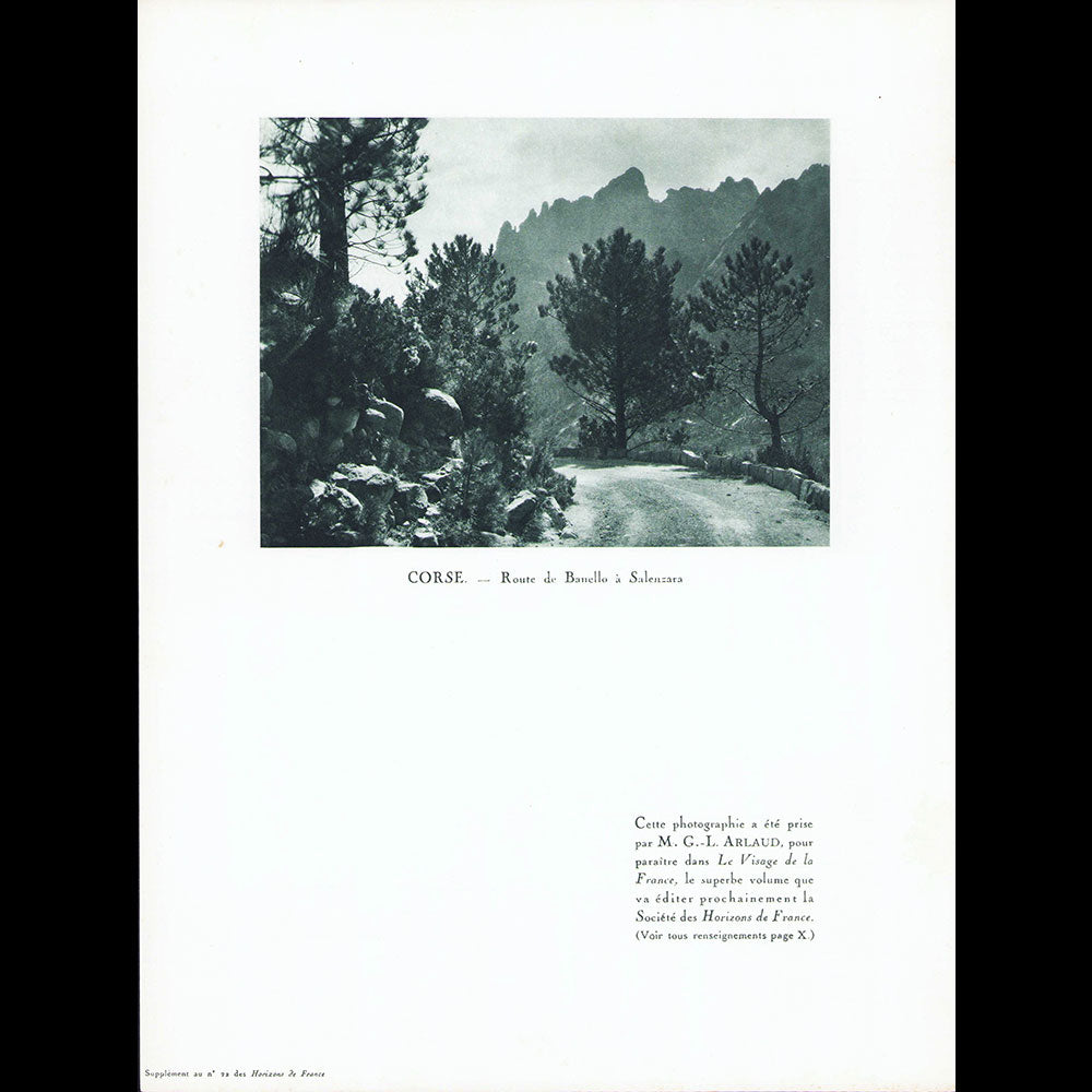 Horizons de France, juin 1925