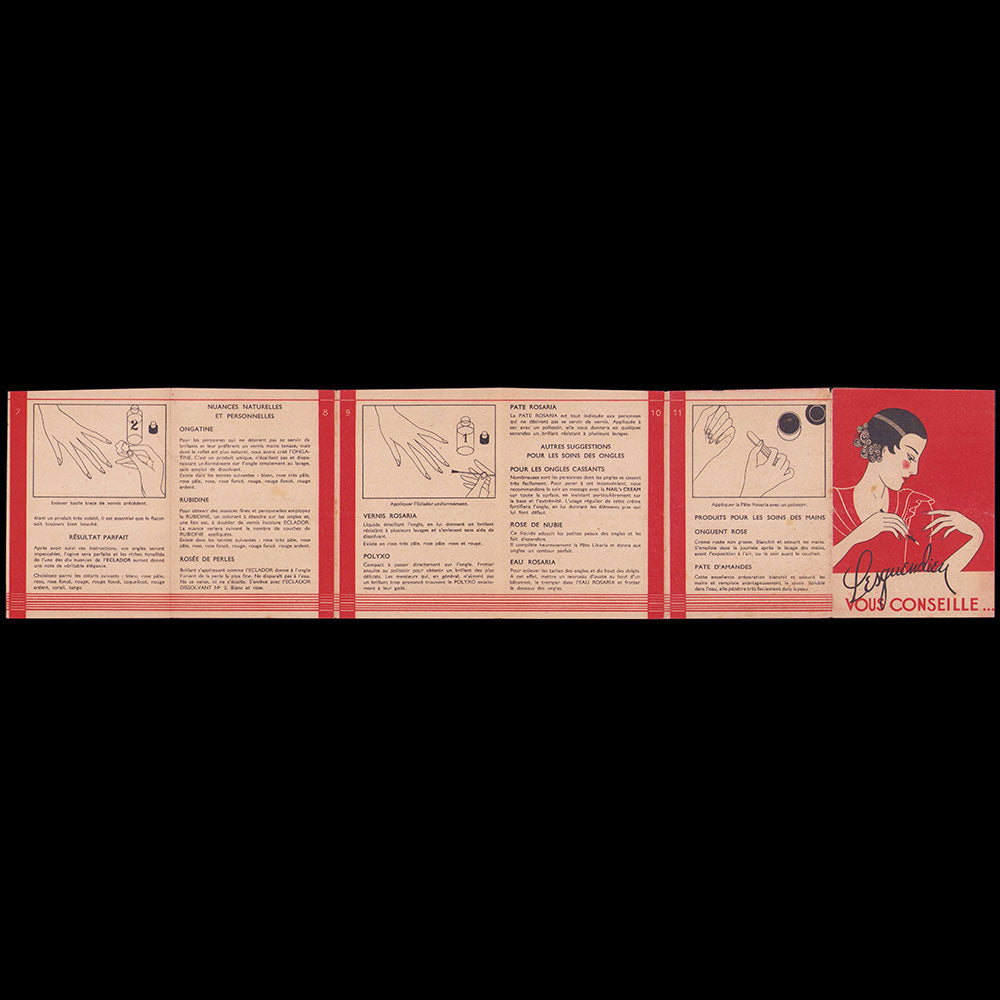 Lesquendieu - Lesquendieu vous conseille, document publicitaire illustré (1930s)