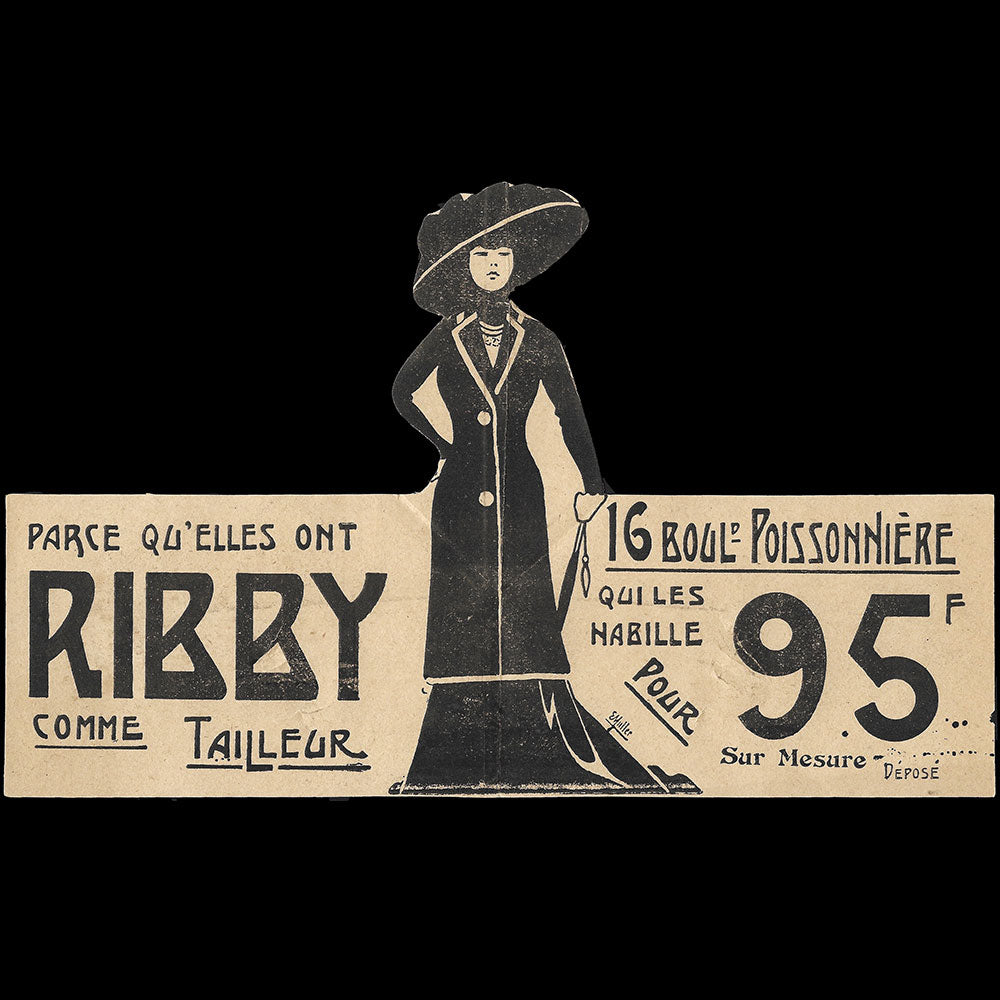 Ribby - Pourquoi y a-t-il des Dames élégantes ?, 16 boulevard Poissonnière à Paris (1900s)