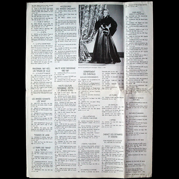 Musée de la Mode et du Costume - La Mode au Musée (1987)