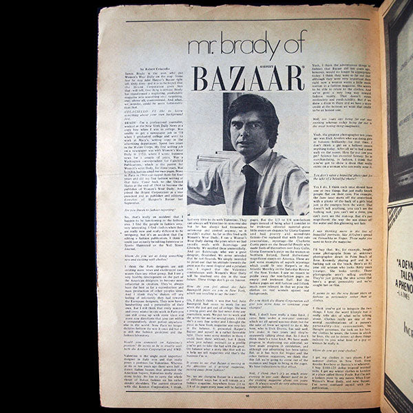 Andy Warhol's Interview, n°26 (October 1972)