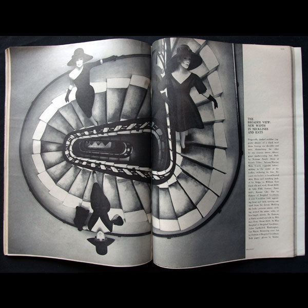 Harper's Bazaar (1961, octobre), couverture de Hiro