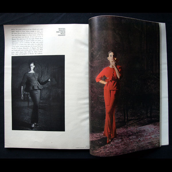 Harper's Bazaar (1961, octobre), couverture de Hiro