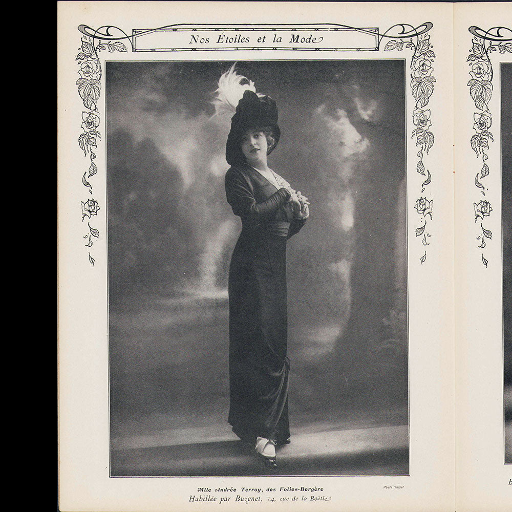 Comoedia illustré (15 janvier 1912), Gabrielle Dorziat en Doucet et Chanel