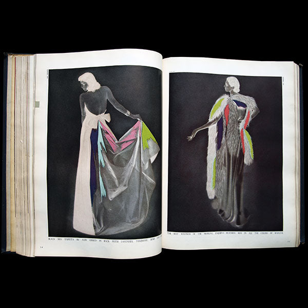 Harper's Bazaar, January, February, March, April 1937