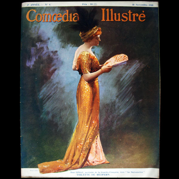 Comoedia illustré, réunion des 135 numéros du 15 décembre 1908 au 5 août 1914