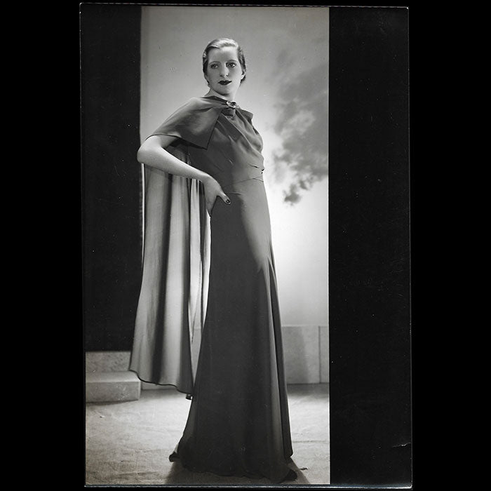 Gorin - Robe de dîner, trois tirages d'Isabey (1936)