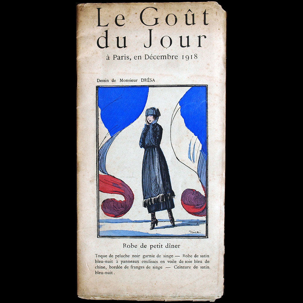 Le Goût du Jour, décembre 1918, couverture de Drésa
