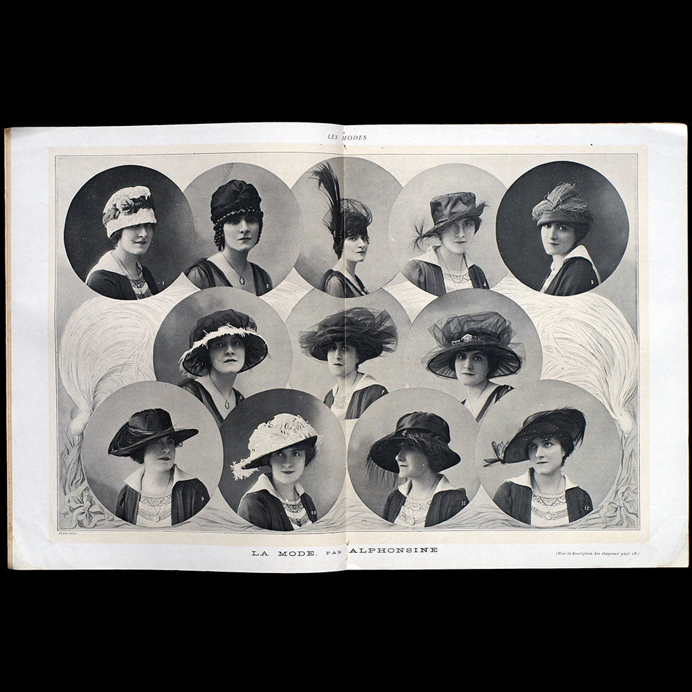 Les Modes, n° 181, couverture d'Ottorino Andreini (1919)
