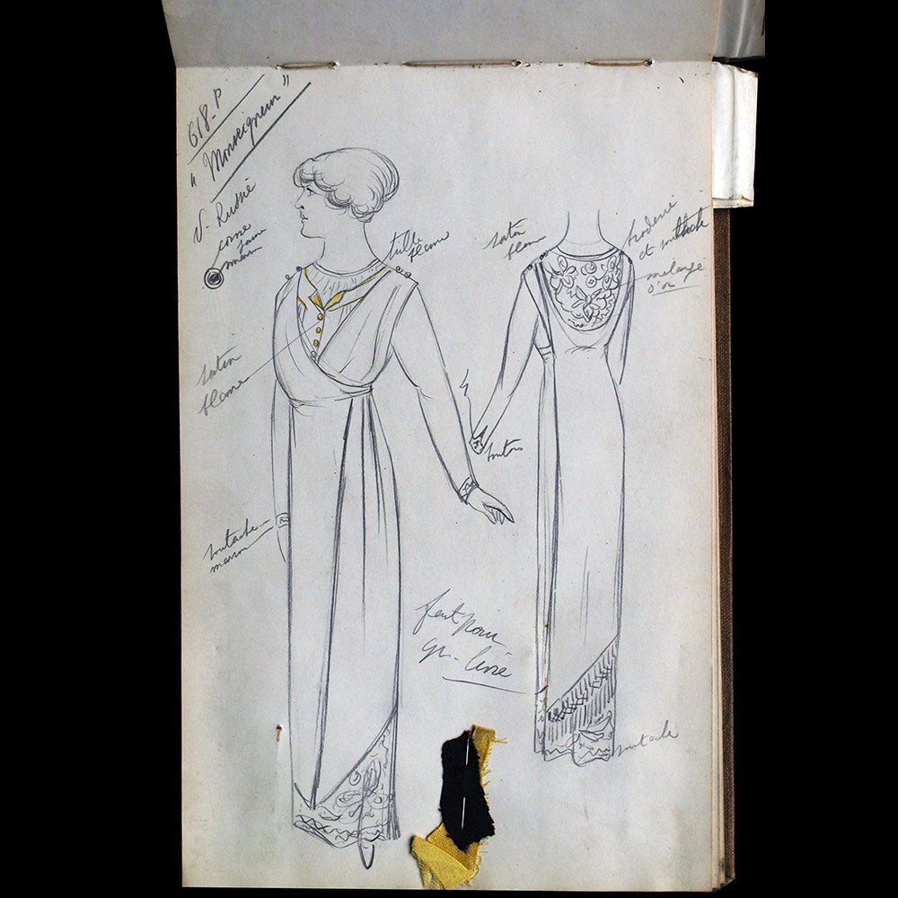 Redfern - Ensemble de dessins de 19 modèles pour l'hiver 1912-1913
