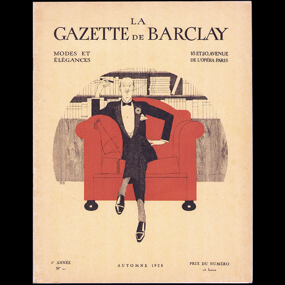 Gazette de Barclay, modes et élégances, Réunion de 10 numéros (1924-1930)