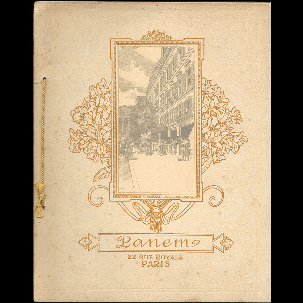 Panem - Livret de la maison de couture 22 rue Royale à Paris (circa 1905)