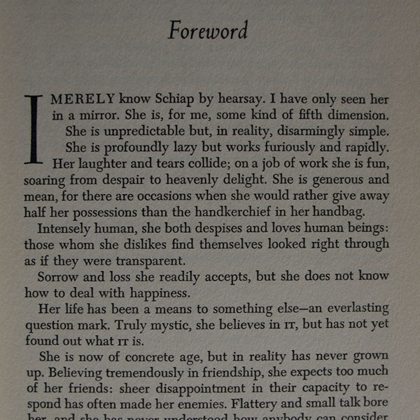 Schiaparelli - Shocking Life, édition américaine (1954)