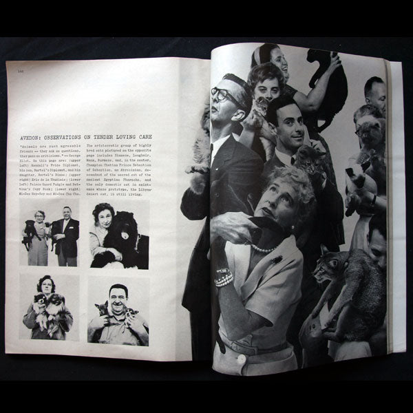 Harper's Bazaar (1961, octobre), couverture de Hiro