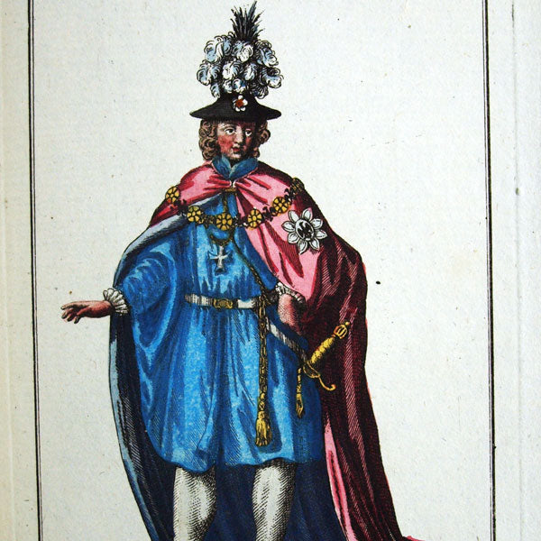 Spallart - Tableau historique des costumes, des moeurs et des usages (1804), exemplaire d'Erté