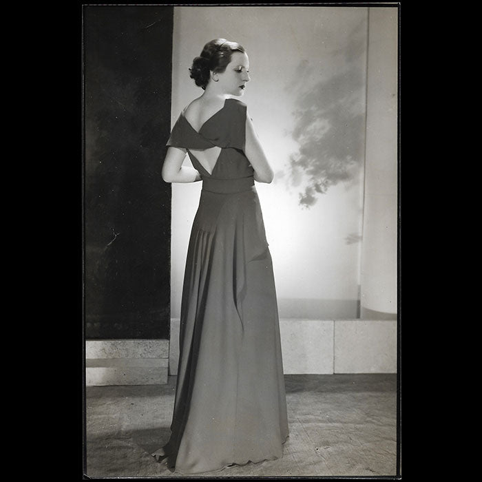 Gorin - Robe de dîner, trois tirages d'Isabey (1936)
