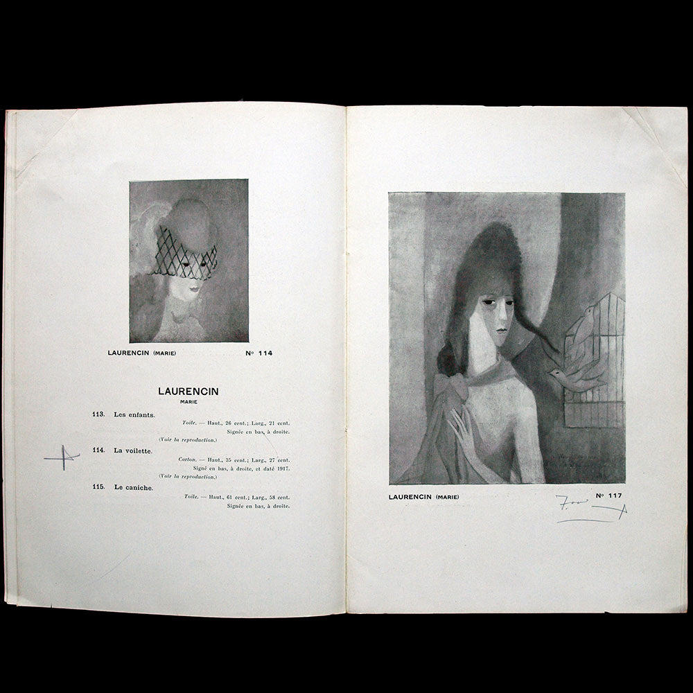 André Groult - Tableaux Modernes, catalogue de la vente de la collection de M. André G. (1927)