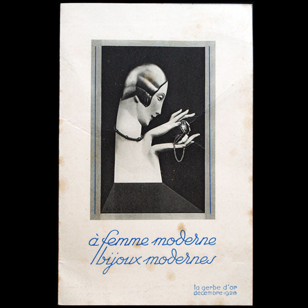 La Gerbe d'or - A femme moderne, bijoux modernes, décembre 1928
